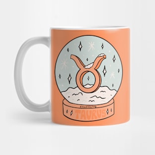 Taurus Snow Globe Mug